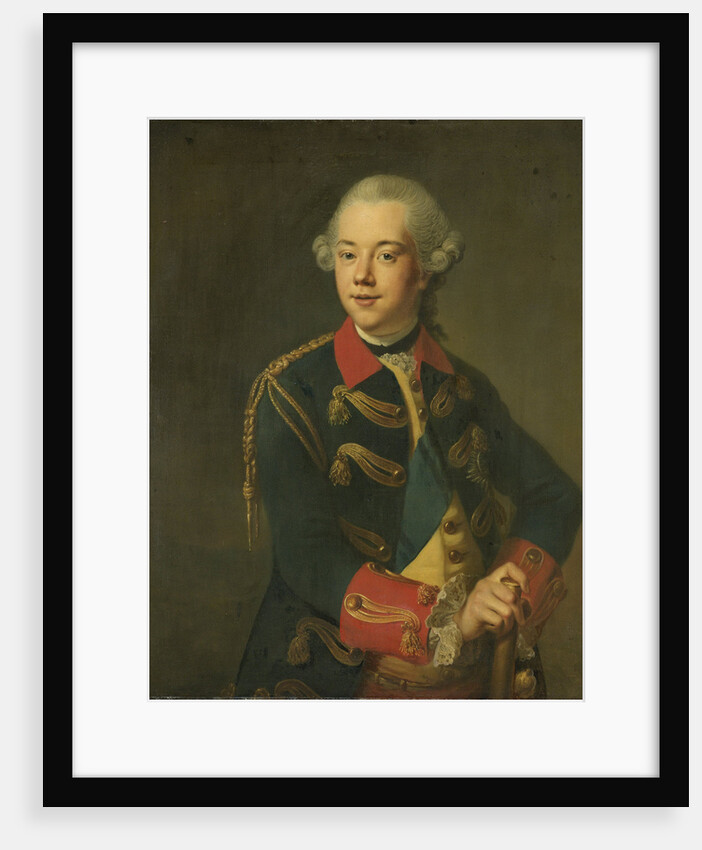 Portrait of William V, Prince of Orange-Nassau by Johann Georg Ziesenis