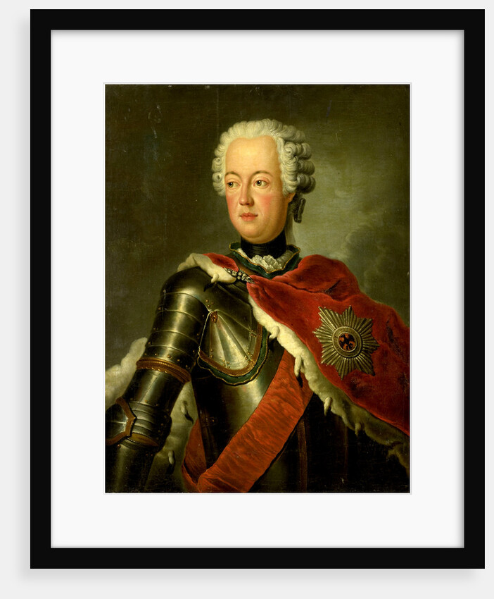 Portrait of Prince August Wilhelm of Prussia by Antoine Pesne