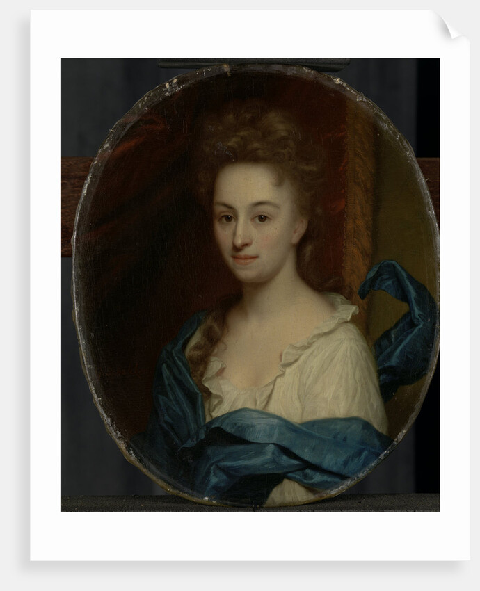Portrait of Josina Clara van Citters, daughter of Josina Parduyn by Godfried Schalcken