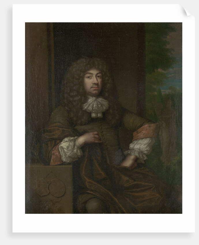 Portrait of Jan Boudaen Courten by Philip van Dijk