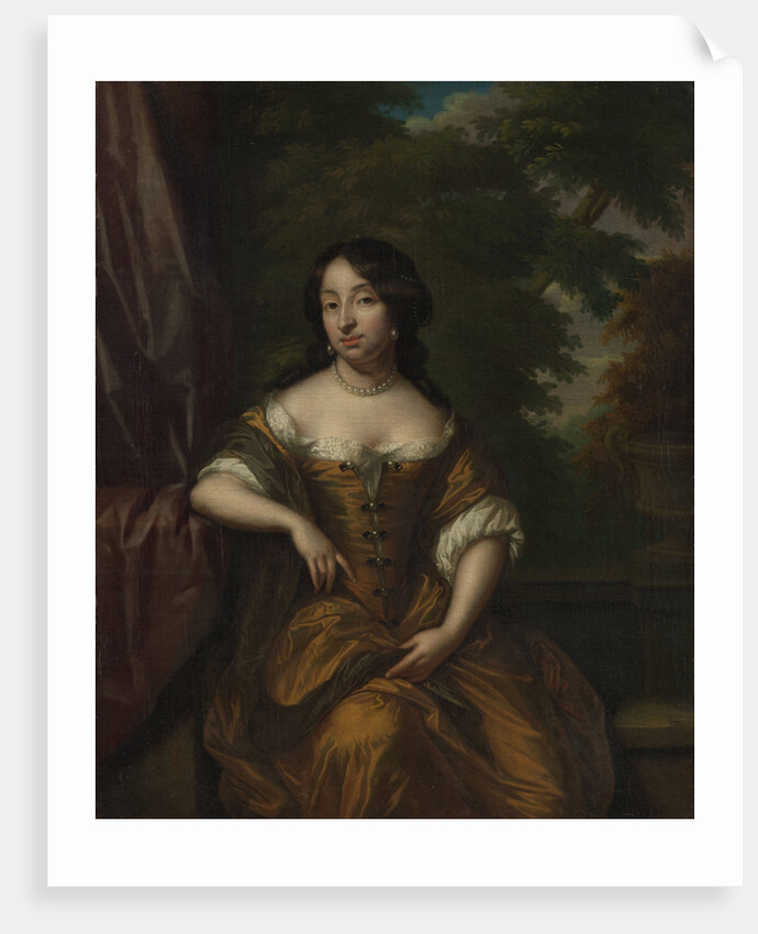 Portrait of Anna Maria Hoeufft by Philip van Dijk