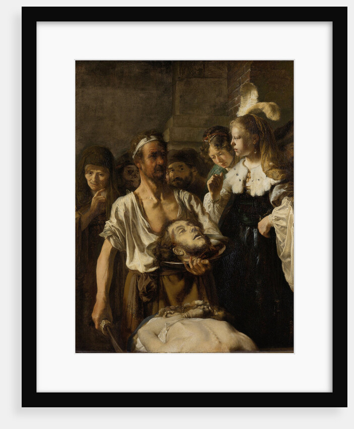 Beheading of John the Baptist by Circle of Rembrandt Harmensz. van Rijn