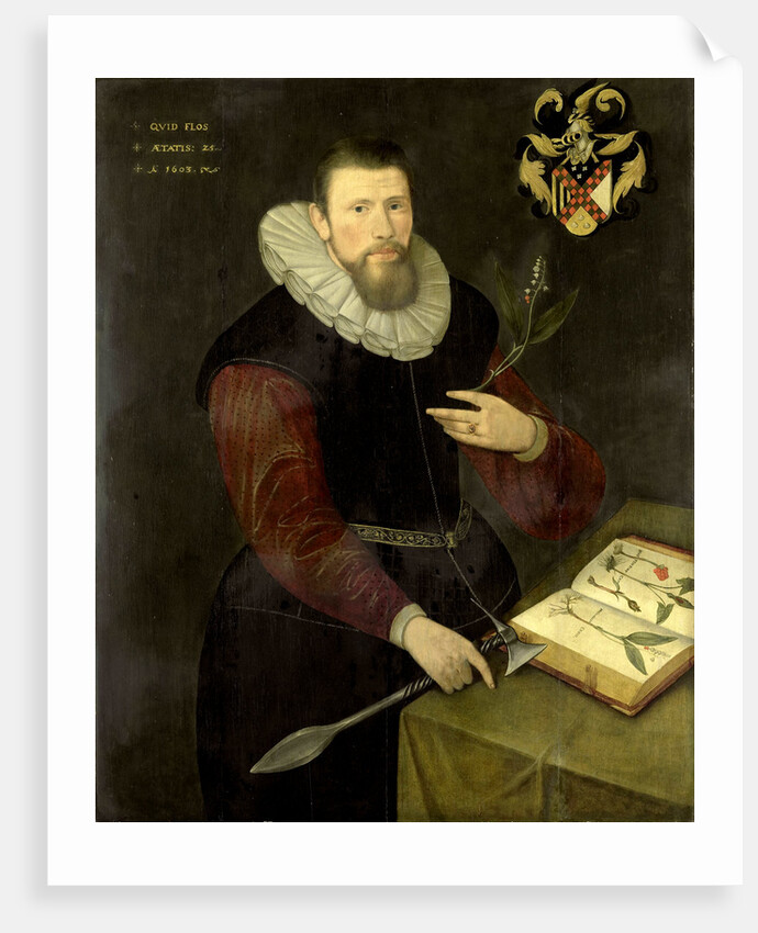 Portrait of a Botanist by Anonymous