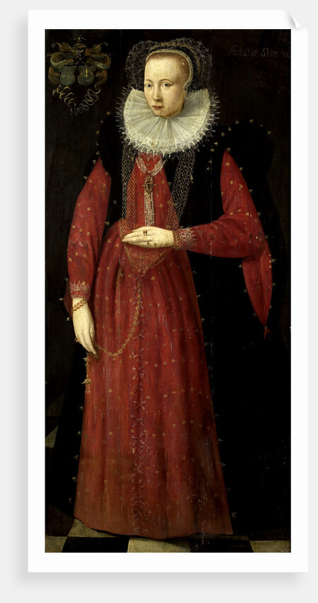 Portrait of Doedt van Holdinga, 1570-1646 by Anonymous