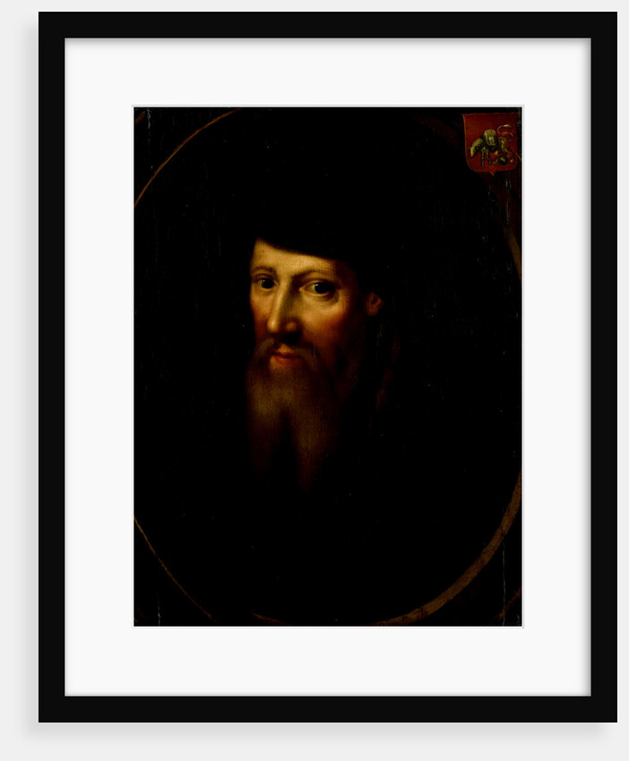 Portrait of David Jorisz, Glass Painter in Delft, Fanatic Anabaptist, after 1544 in Basel by Anonymous