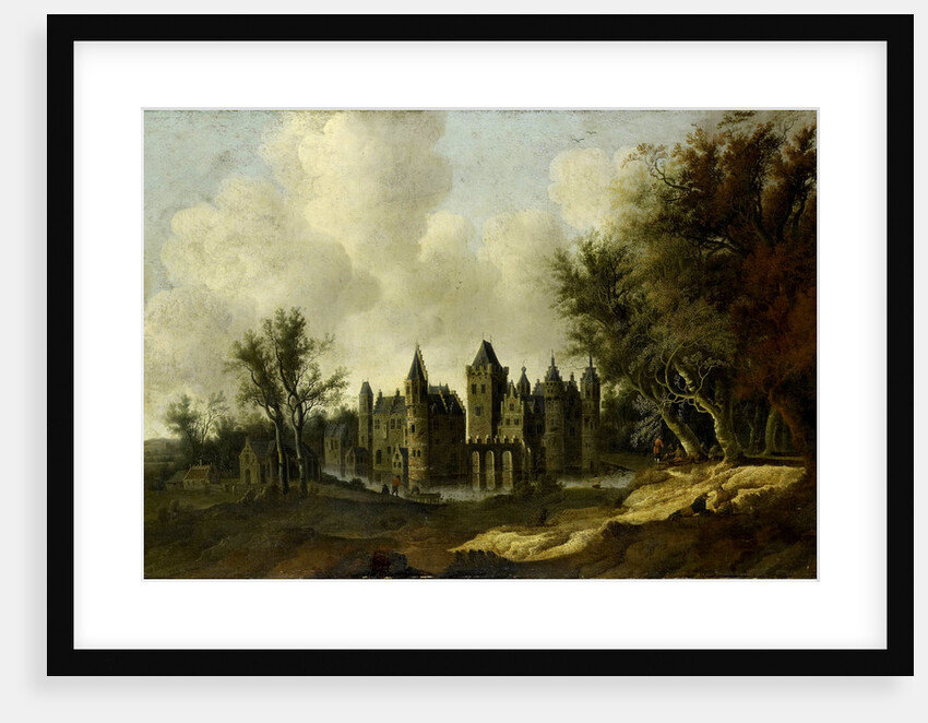 Egmond Castle, The Netherlands by G.W. Berckhout