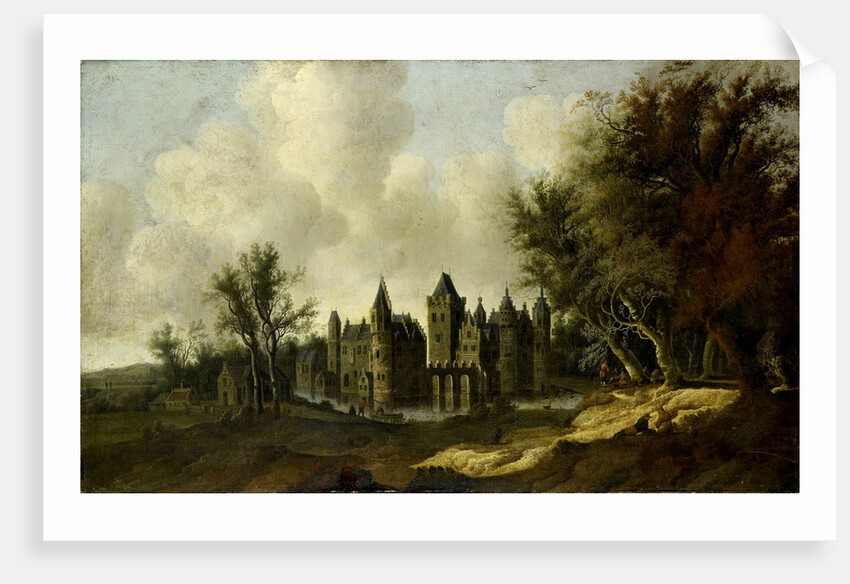 Egmond Castle, The Netherlands by G.W. Berckhout