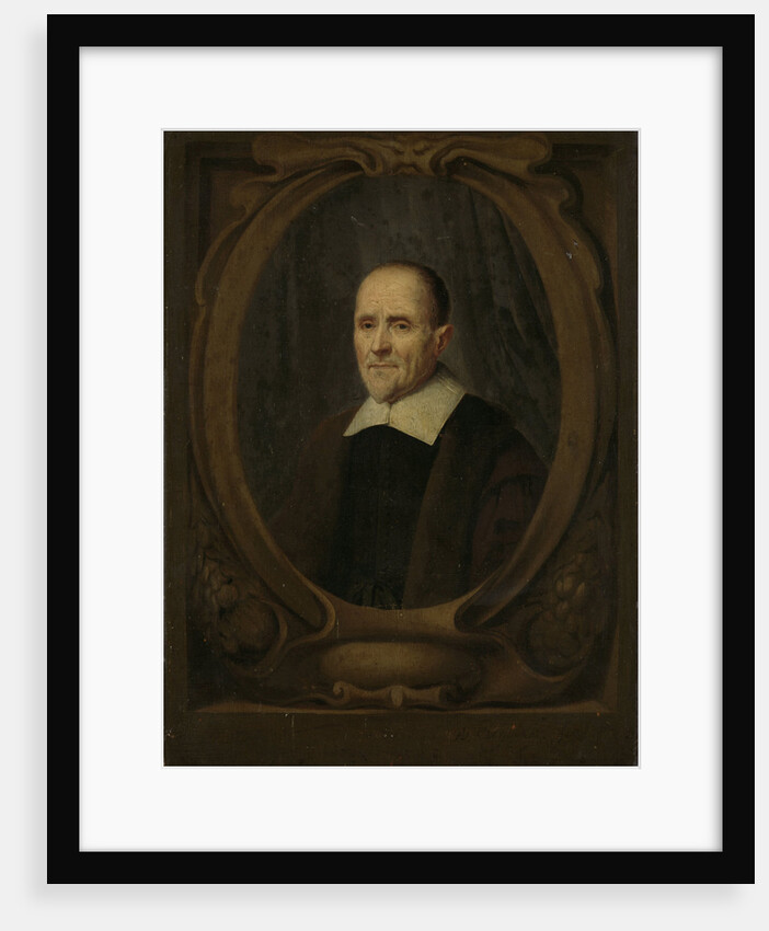 Portrait of Cornelis Fransz Eversdijck, Mathematician and Auditor of the Exchequer of Zealand by Willem Eversdijck