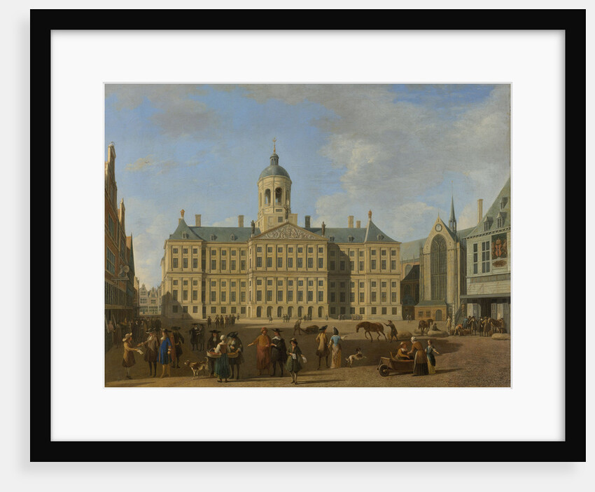 Town Hall on the Dam, Amsterdam, The Netherlands by Gerrit Adriaensz. Berckheyde