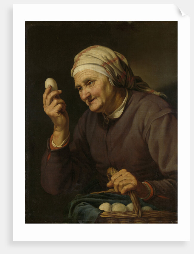 The Egg Seller by Hendrick Bloemaert