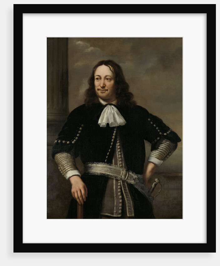 Portrait of a Sea Captain, probably Vice-Admiral Aert van Nes, formerly entitled Portrait of Johan Cornelis van der Hoop by Ferdinand Bol