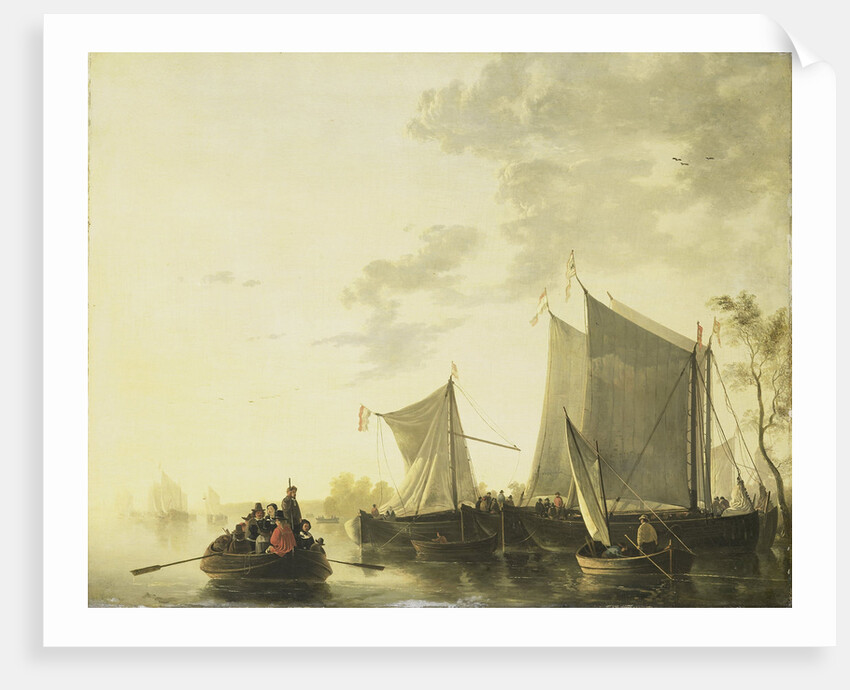 River view by Albertus Brondgeest