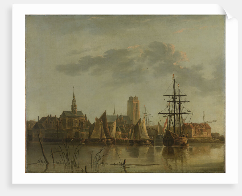 View of Dordrecht at Sunset, The Netherlands by Aelbert Cuyp
