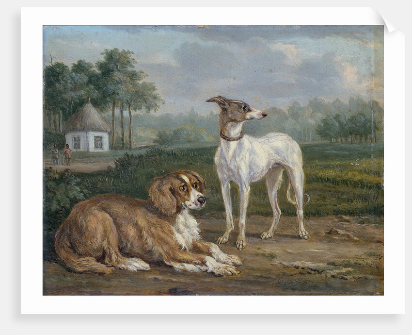 Two dogs by Jan Dasveldt
