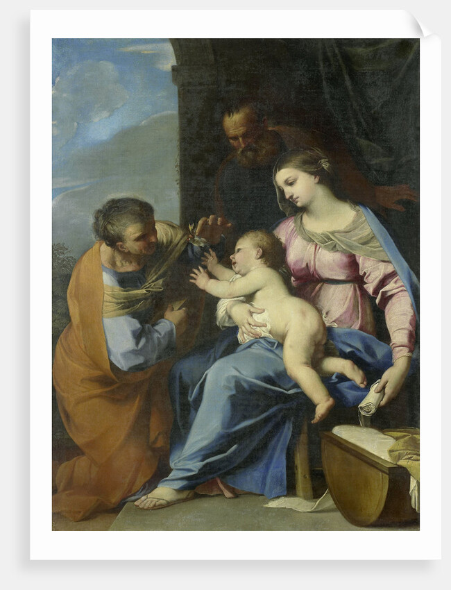 Holy Family by Raffaello Vanni