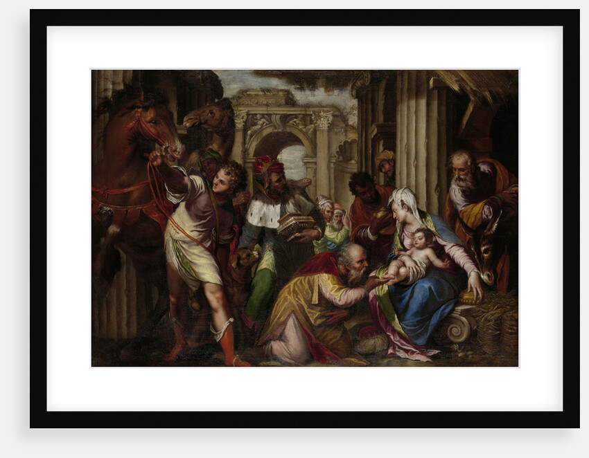 The Adoration of the Magi by Paolo Farinati