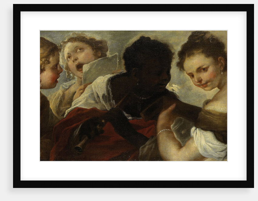 Four Female Musicians by Luca Giordano