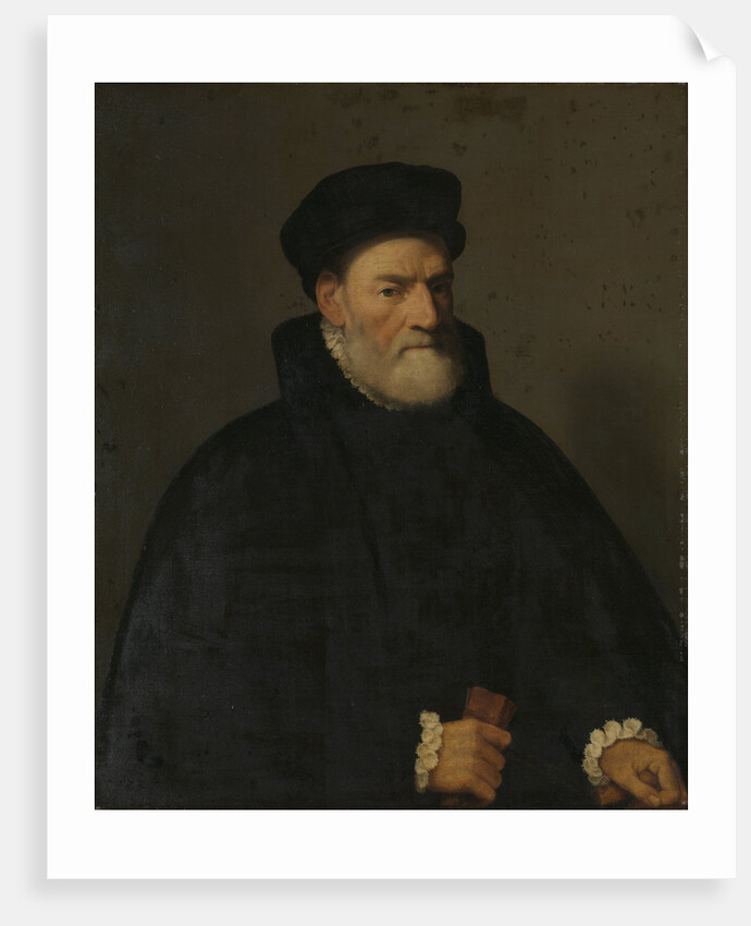 Portrait of an Old Man, probably Vercellino Olivazzi, Senator from Bergamo by Giambattista Moroni