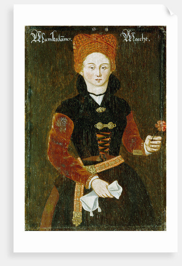 Girl from Monnickendam, The Netherlands by Anonymous