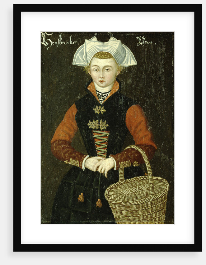 Woman from Hensbroek, The Netherlands by Anonymous