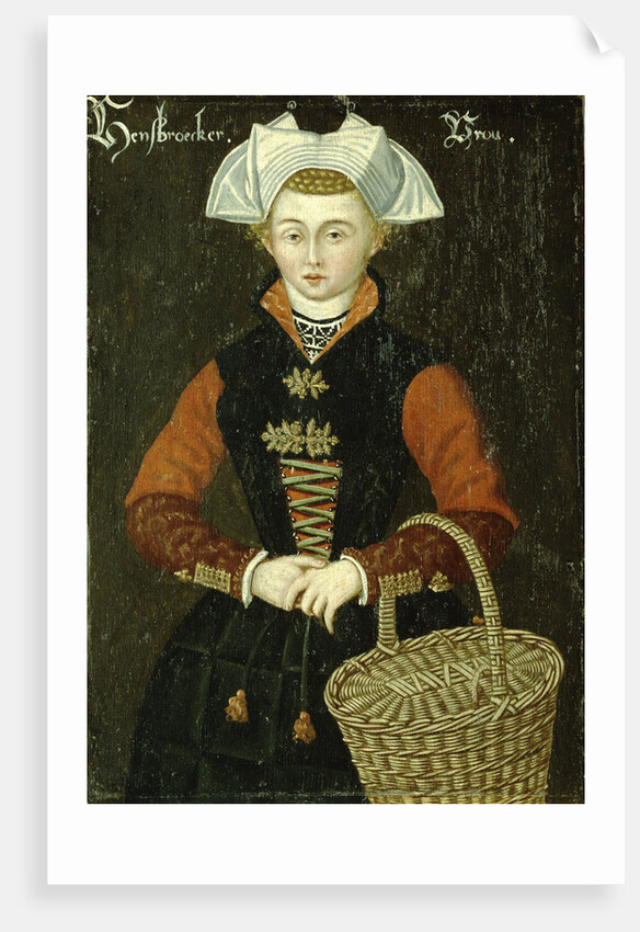 Woman from Hensbroek, The Netherlands by Anonymous