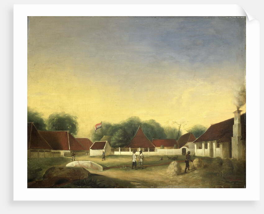 Sugar Mill on Java Indonesia by H.Th. Hesselaar