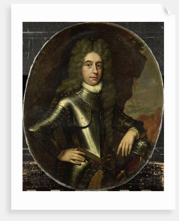 Portrait of Harmen Lijnslager, Secretary of the Admiralty of Amsterdam by Jan van Haensbergen