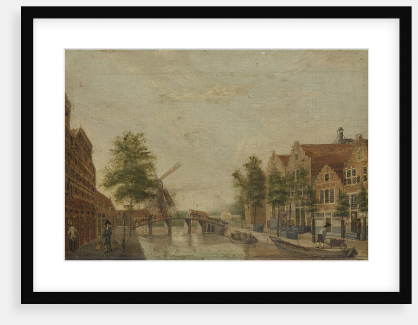 The Brouwersgracht in Amsterdam, The Netherlands by Anonymous