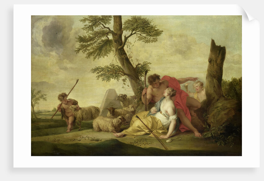 Paris and Oenone by Jacob de Wit