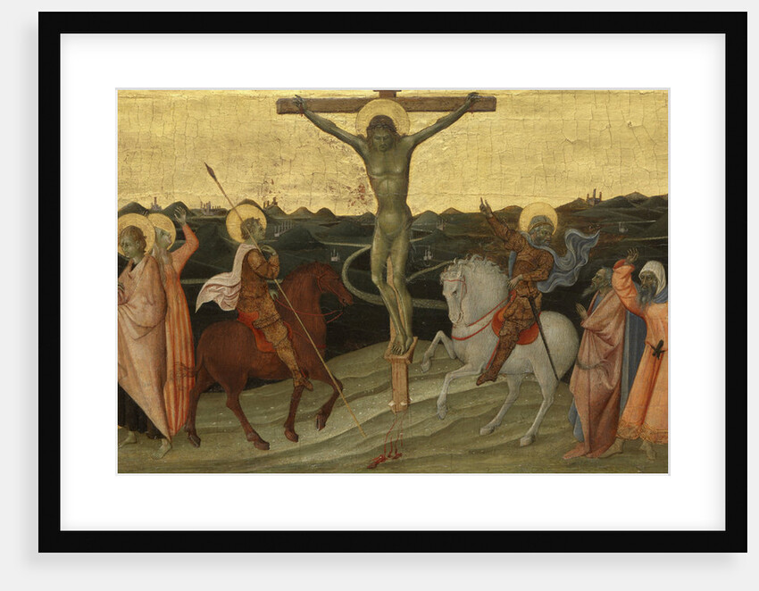 The Crucifixion by Giovanni di Paolo di Grazia