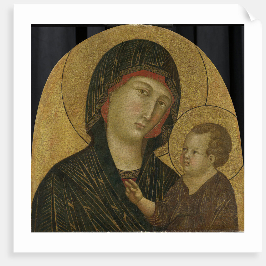 Virgin and Child by Meester van Badia a Isola