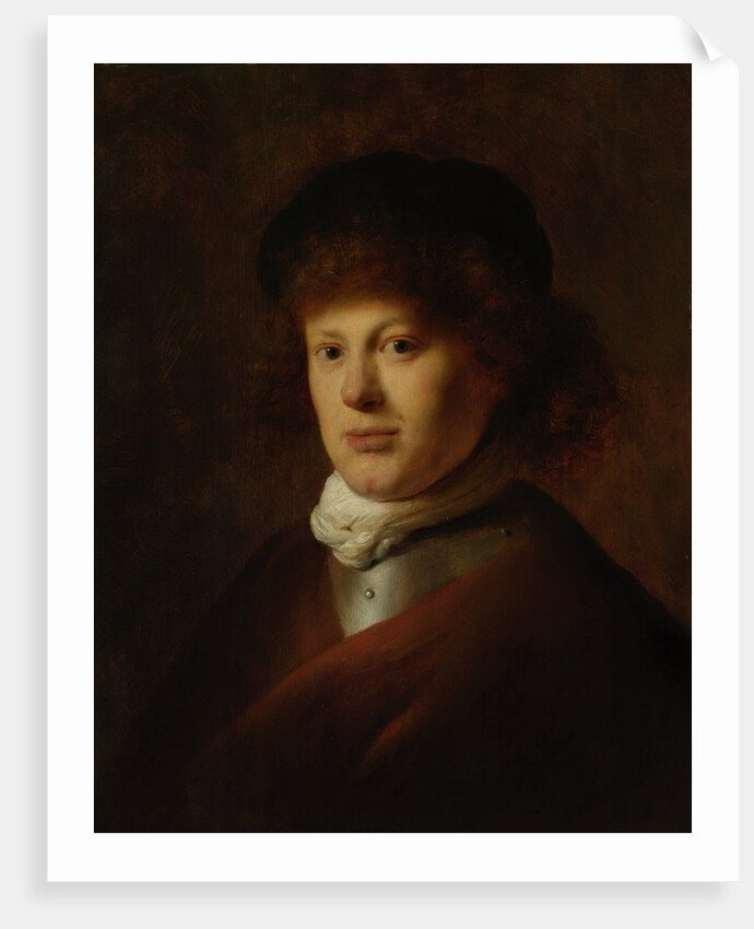 Portrait of Rembrandt Harmensz van Rijn by Jan Lievens