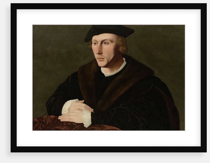 Portrait of Joris van Egmond by Jan van Scorel