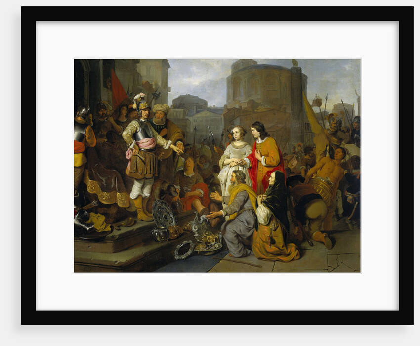 Continence of Scipio by Gerbrand van den Eeckhout