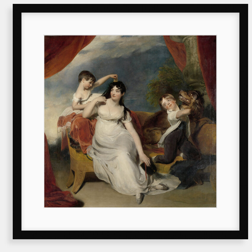 Maria Mathilda Bingham with Two of her Children by Thomas Lawrence