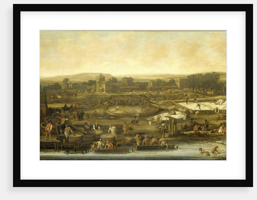 Wool Making by Pieter de Molijn
