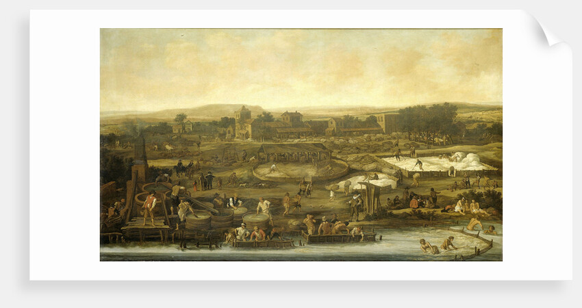 Wool Making by Pieter de Molijn