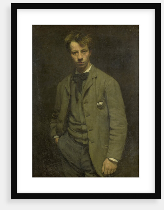 Portrait of Albert Verwey by Jan Veth