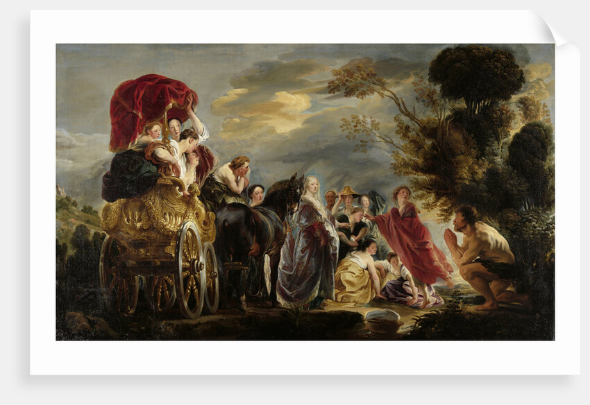 The Meeting of Odysseus and Nausicaa by Jacob Jordaens I