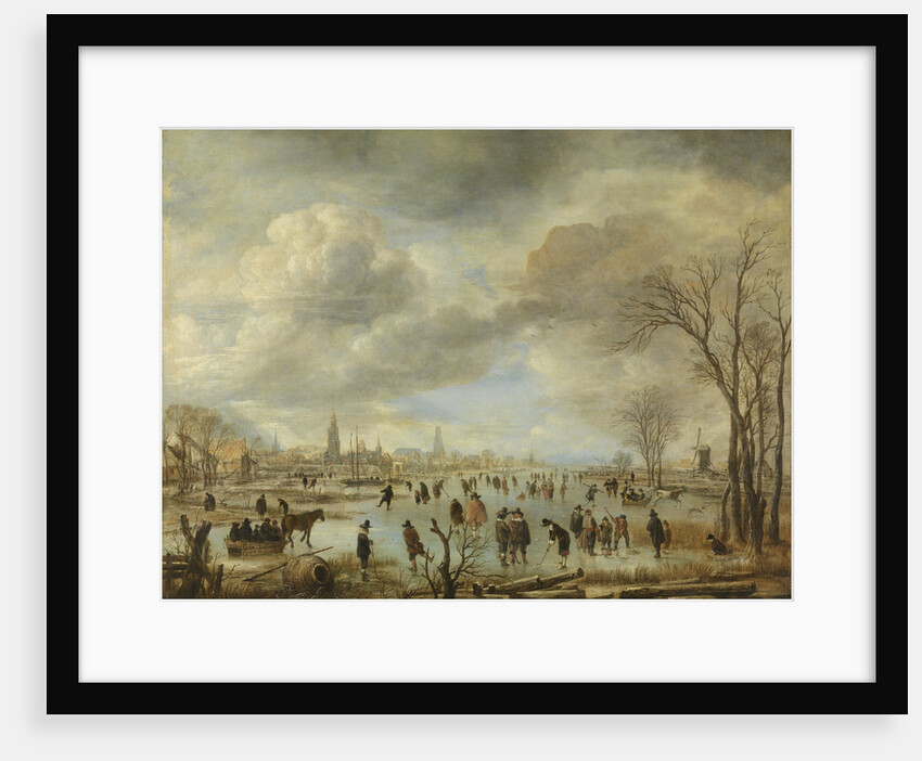 River View in Winter by Aert van der Neer
