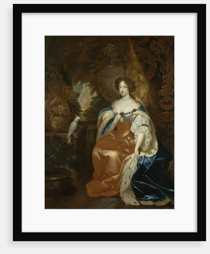 Portrait of Mary Stuart, 1662-95, wife of Prince William III by Caspar Netscher