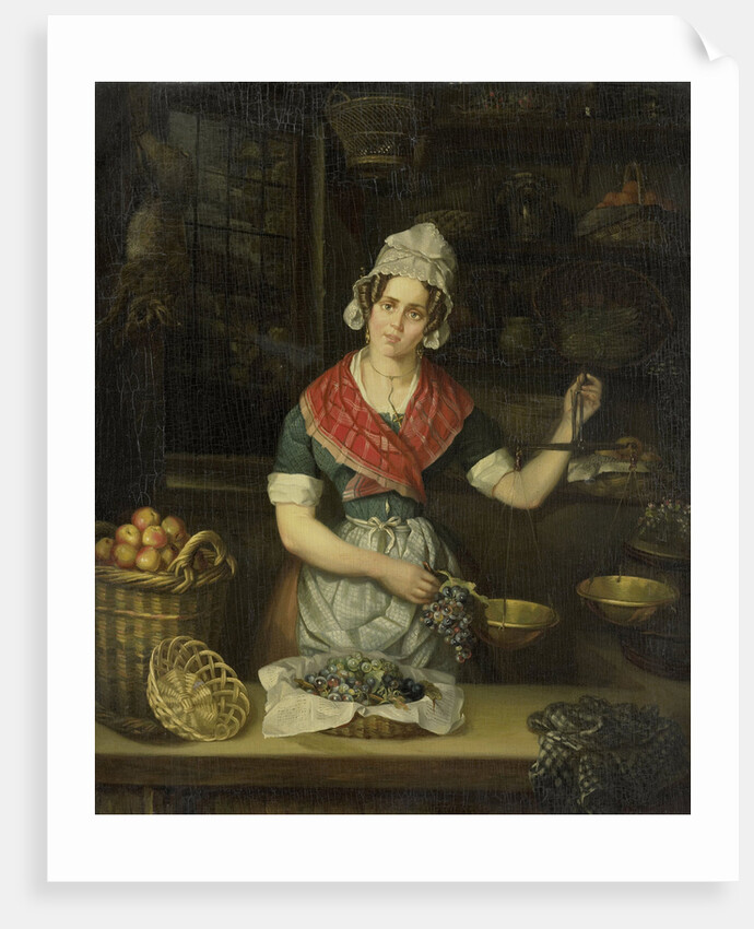 Fruit Seller by Henriëtta Christina Temminck