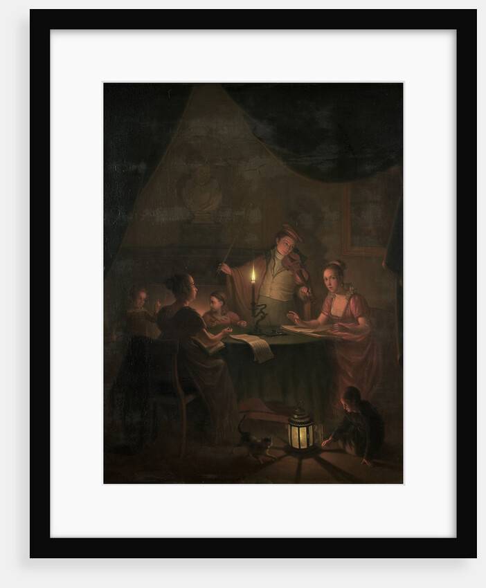 A Musical Party by Candlelight by Michiel Versteegh