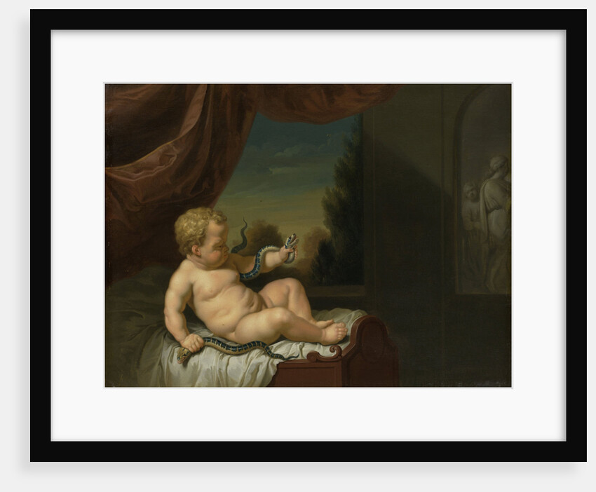 The Infant Hercules with a Serpent by Pieter van der Werff