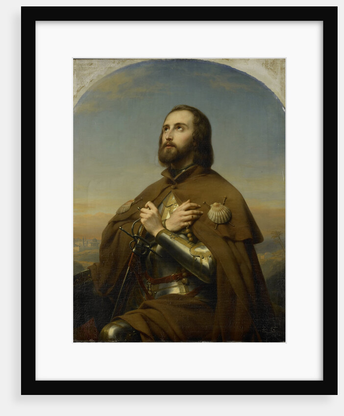 Eberhard, 1445-96, Duke of Württemberg as a pilgrim, the Holy Land by Nicaise De Keyser