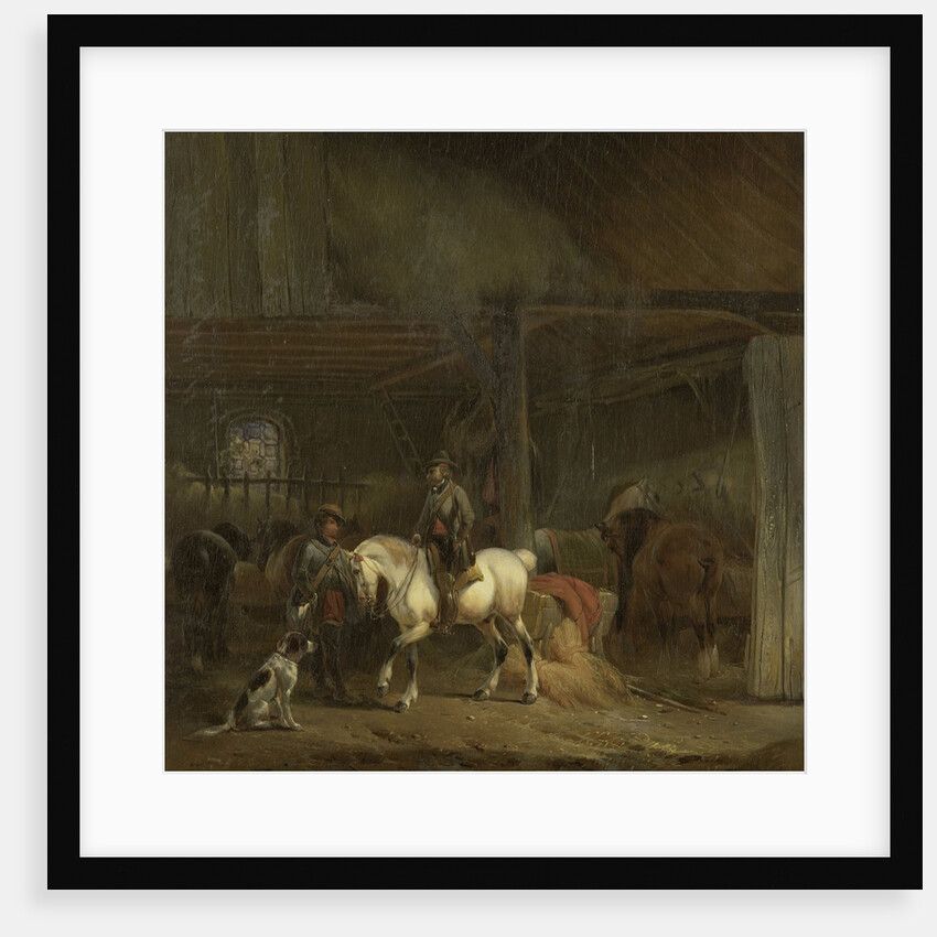 Horse Stable by Joseph Moerenhout