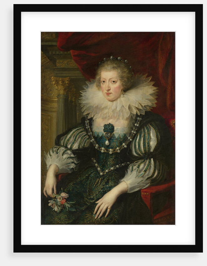 Anne of Austria, 1601-66, Wife of Louis XIII, king of France by Workshop of Peter Paul Rubens