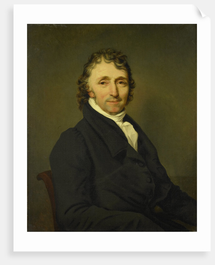 Portrait of Clemens van Demmeltraadt, Surgeon in Amsterdam by Louis Moritz