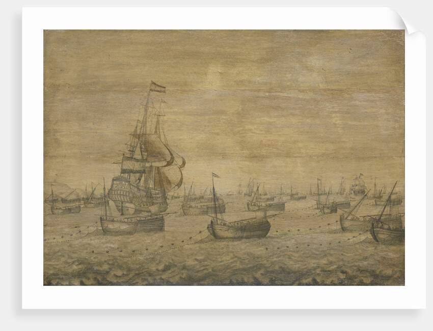 The Dutch Herring Fleet by Pieter Vogelaer