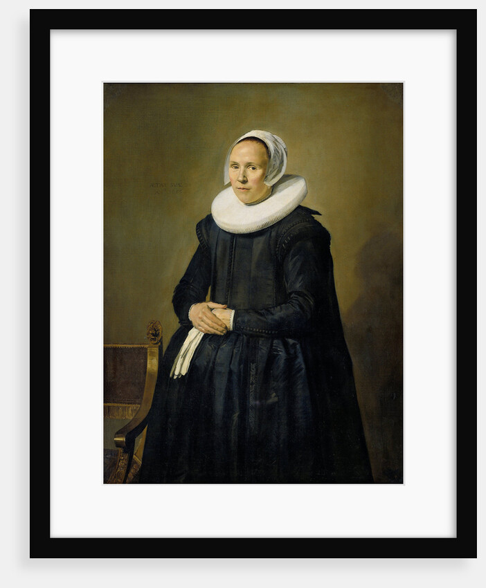 Portrait of Feyntje van Steenkiste by Frans Hals